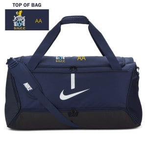 Nike Academy Team Duffel Bag (Large) - Midnight Navy/Black/White